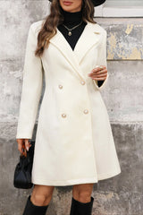 Double Breasted Wool Overcoat