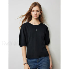 Raglan Half Sleeve Pullover T-Shirt