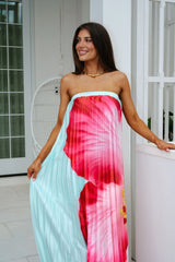 Pugh Floral Maxi Dress-Mint