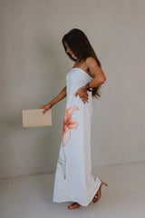 Scarlett Strapless Maxi Dress-Ivory