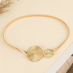 Elastic Metal Ring Slim Waist Chain