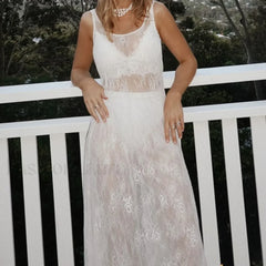 Flower Mesh Floral Dress Cover Up