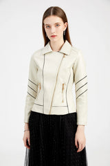 Lightweight PU Moto Jacket