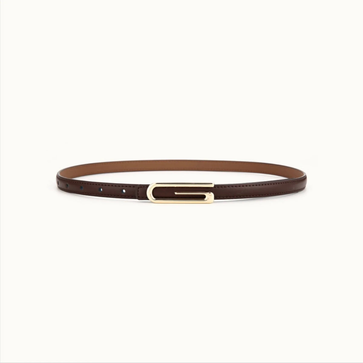 Fashion Versatile Slim Leather Pants Belt