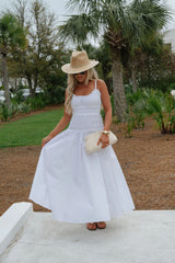 Fallon Maxi Dress-White