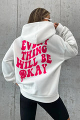 Casual Pocket Hooded Hoodie