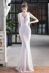Elegant Sequin Mermaid Party Dress