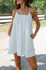Juniper Mini Dress-Off White