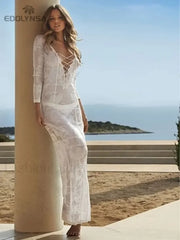 Crochet Rash Guard Cover Up