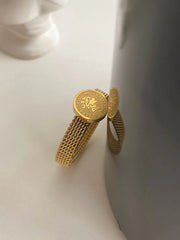 Coin Charming Decor Ring