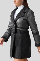 Vintage Plush Lined Reversible Overcoat