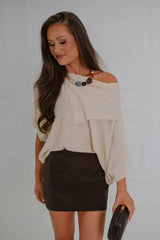 Asymmetric Flowy Layer Top-Sand