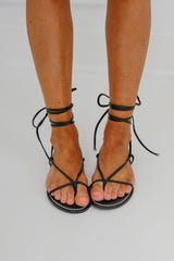 Candy Strappy Sandal- Black