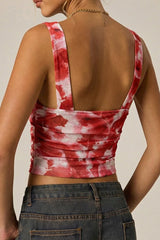 Bodycon Strap Beachwear Cropped Cami Top