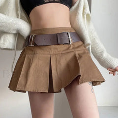 Vintage American College Y2K Skirt