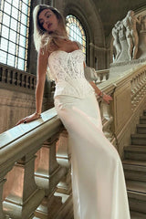 Lace Bustier Bodycon Formal Dress