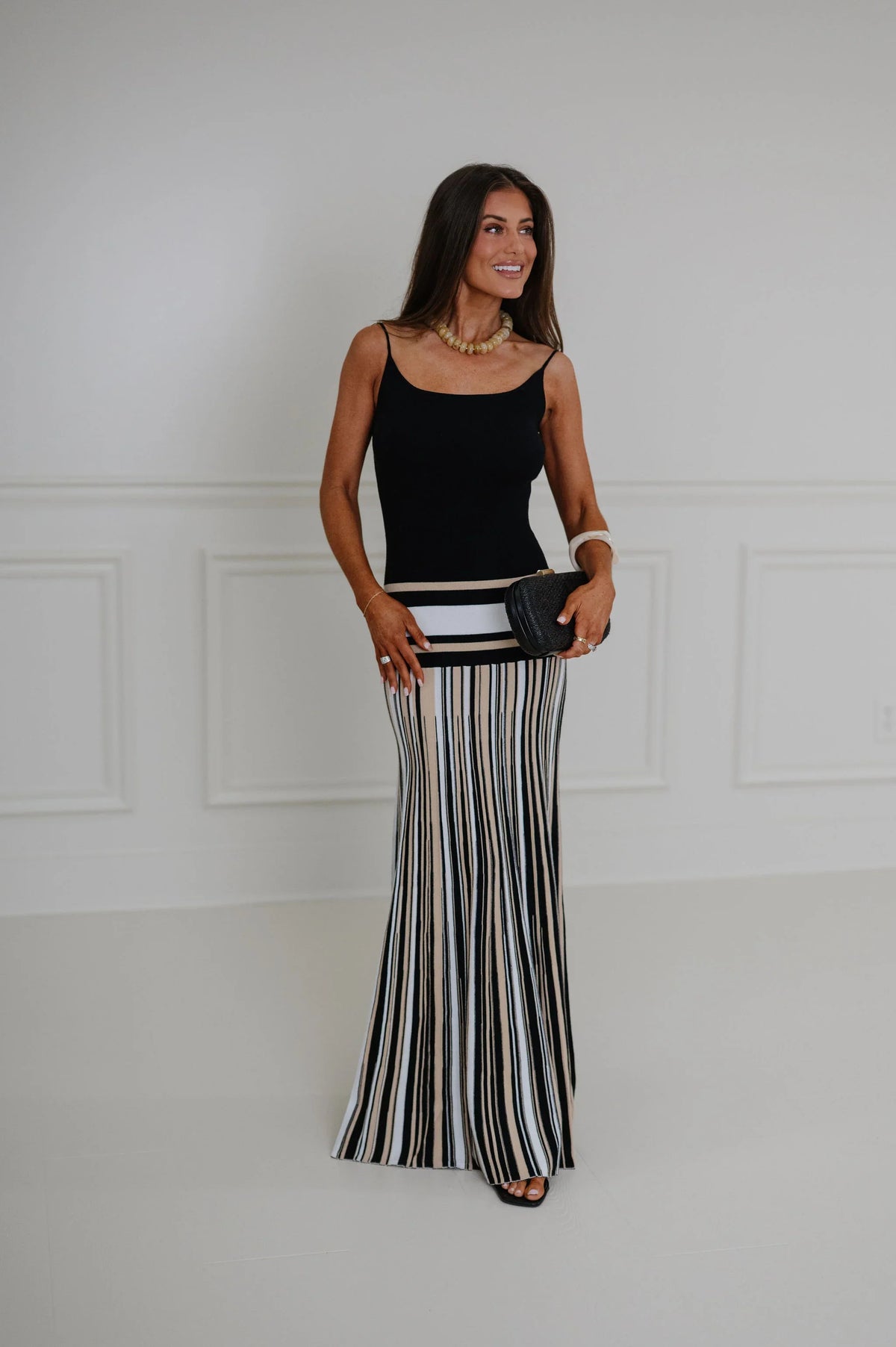 Honey Maxi Dress- Black/Multi