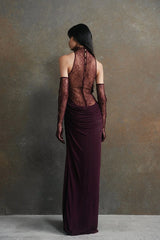 Sexy Cut Out Bodycon Maxi Dress
