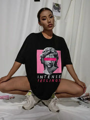 Intense Feelings Drop Shoulder T-Shirt