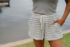 Jani Shorts-Heather Grey