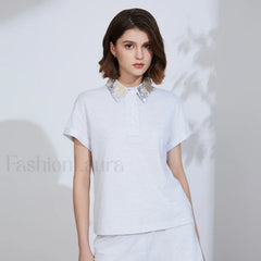 Cotton Summer Short Sleeved T-Shirt