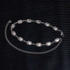 Rhombus Metal Boho Adjustable Waist Chain