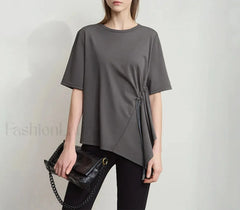 Loose Round Neck Summer T-Shirt