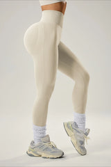 High-Waisted Quick-Dry Sculpting Workout Leggings
