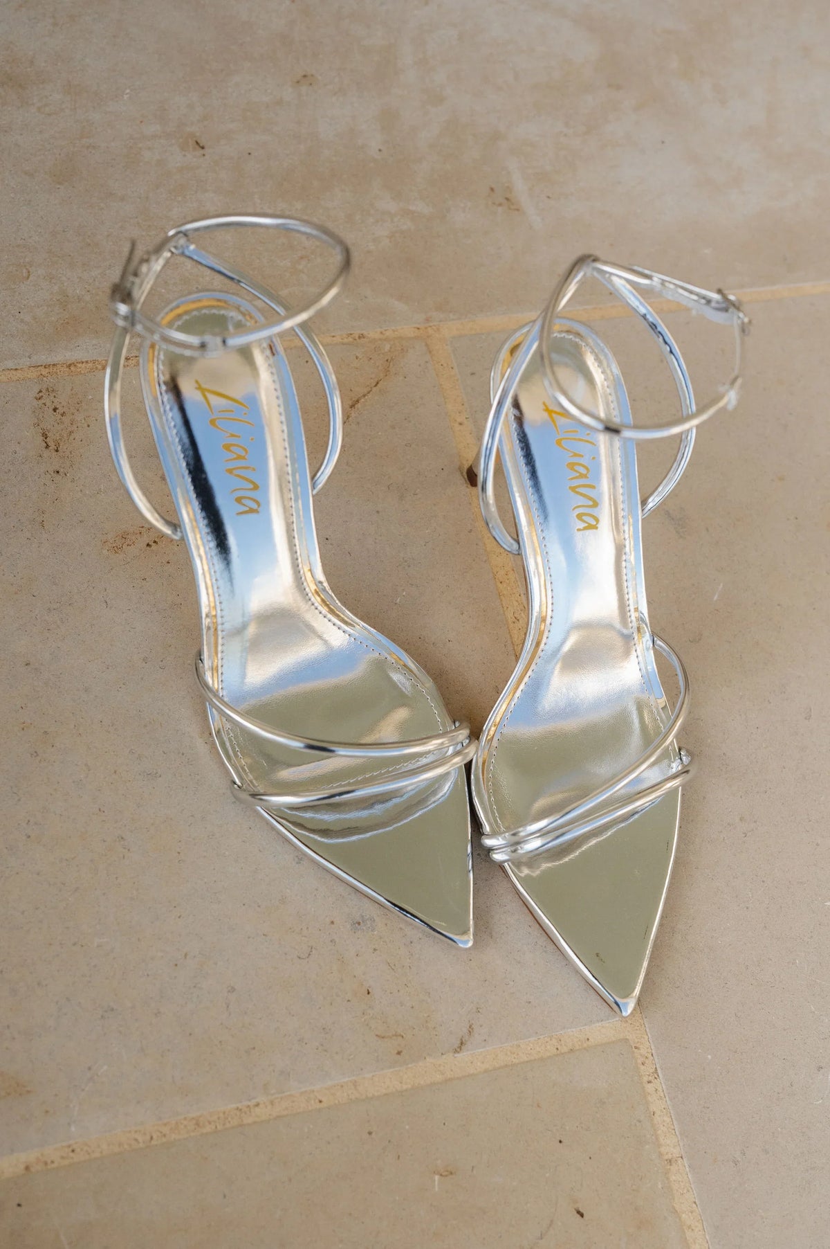 Millie Heel-Silver