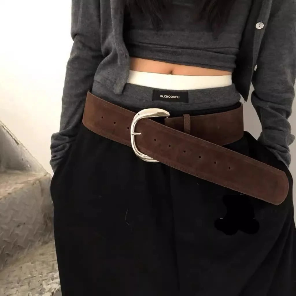 Vintage Fashion Style Leather Belt