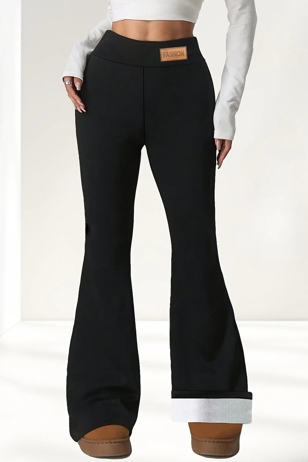 Thermal High-Rise Booty Lifting Flared Leggings