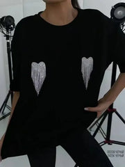 Heavy Love Hot Drill Cotton T-Shirt