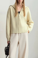 Slouchy High Neck Loose Solid Sweater