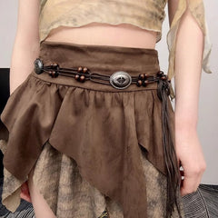 Braided Boho Style Waist Chain