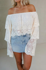 Jane Distressed Mini Skirt-Light Denim
