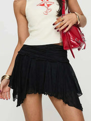 Fairy Grunge Layered Lace Skirt