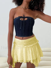 Fairy Grunge Layered Lace Skirt