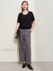 Tencel Embroidery T-Shirt