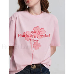 Spring New Casual Loose Cotton T-Shirt