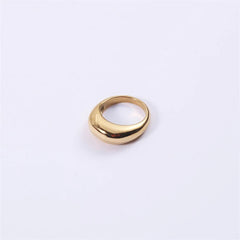 Minimalist Round Stainless Steel Ring
