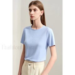 Back Drawstring Hollow T-Shirt