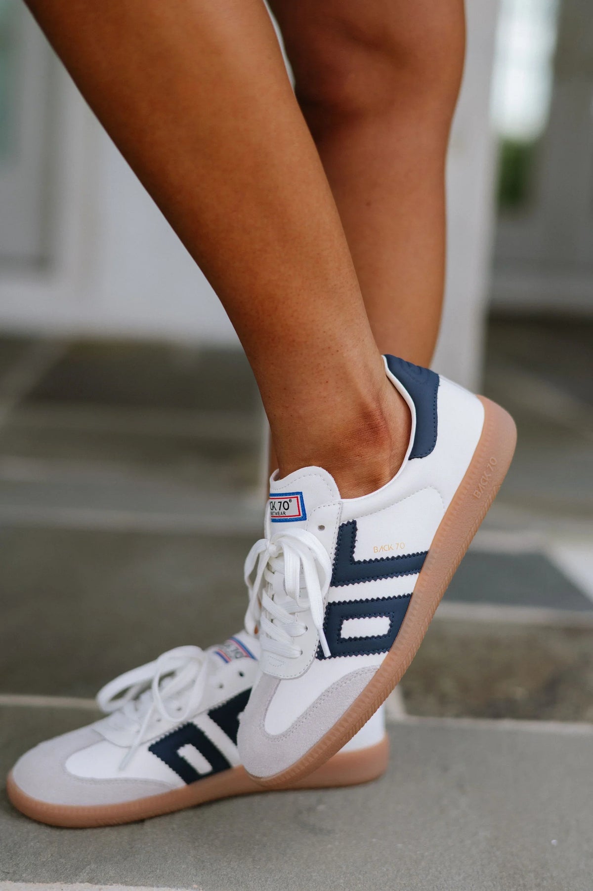 Back 70 Cloud Sneaker-Navy