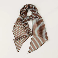 Striped Long Lightweight Sun Protection Scarf